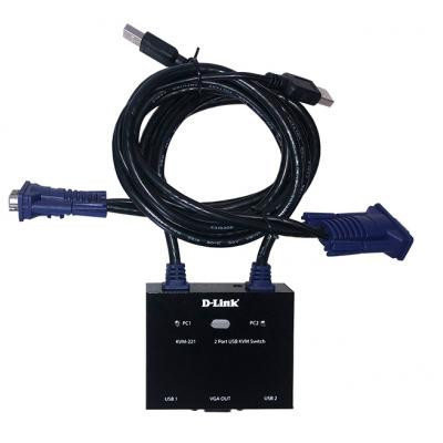 Коммутатор KVM D-Link KVM-221
