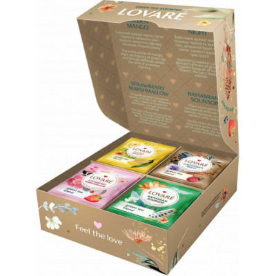 Чай Lovare Green Tea Assorted 32 шт (79655)