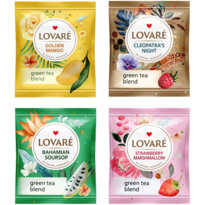 Чай Lovare Green Tea Assorted 32 шт (79655)