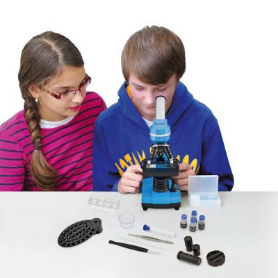 Микроскоп Bresser Biolux SEL 40x-1600x Blue (926814)