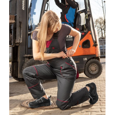 Напівкомбінезон робочий Neo Tools Woman Line, розмір L (40), з відсіком для наколінників,кишен (80-240-L)