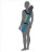 Намет Uquip Speedy UV 50+ Blue/Grey (241003) (DAS301053)