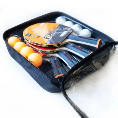 Комплект для настільного тенісу Gewo Family &amp; Friends 4 Bats 8 Balls (97010000) (931052)