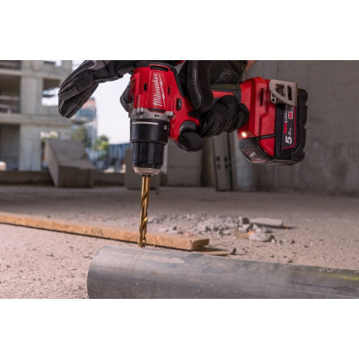 Шуруповерт Milwaukee ударний M18 BLPDRC-202C, 60.5 Нм, 2x2Ah, кейс (4933492822)