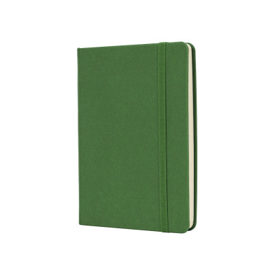 Книга записна Optima А6 MAGIC, тверда обкладинка, гумка, білий блок лінія, зелений (O20388-04)