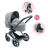 Коляска для ляльок Corolle 3 в 1 &quot;Cybex&quot; зі знімною люлькою, кошиком, серія 36-42 см (9000140770)