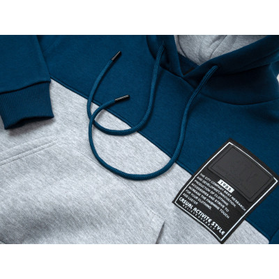 Спортивний костюм дитячий Cloise флісовий з худі (CL0215006-104-blue)