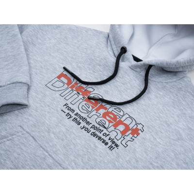 Кофта дитяча Toontoy худи на флісі (24311-146B-gray)