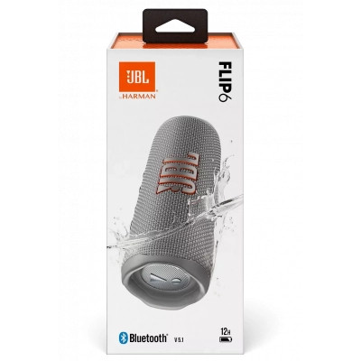 Акустична система JBL Flip 6 Grey (JBLFLIP6GREY)