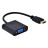 Перехідник ST-Lab HDMI male to VGA F (з кабелями аудіо і живлення від USB) (U-990)