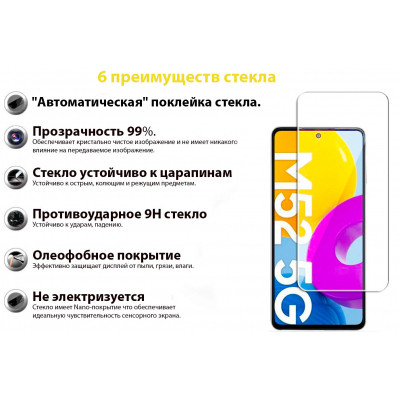 Скло захисне BeCover Samsung Galaxy M52 SM-M526 Crystal Clear Glass (706906)