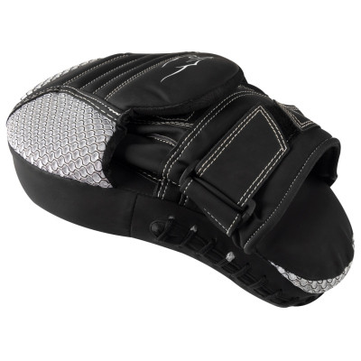 Лапи боксерські PowerPlay 3044 Pro Carbon Ultra Series Чорно-Білі (PP_3044_Bl/White)