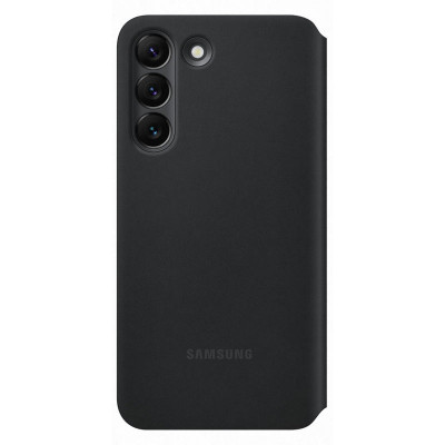 Чохол до мобільного телефона Samsung Smart Clear View Cover Galaxy S22 Black (EF-ZS901CBEGRU)