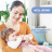 Пляшечка для годування Chicco Well-Being Colors з силіконовою соскою 0м+ 150 мл (28711.31)