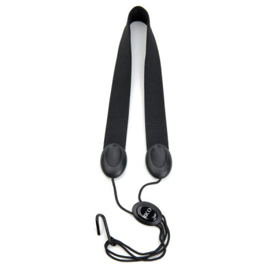 Ремінь для духових інструментів D&#039;Addario Saxophone Fabric Neck Strap Alto/Soprano (Black) (SJA11)
