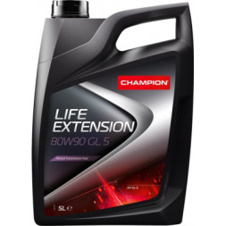 Трансмісійна олива Champion LIFE EXTENSION 80W90 GL 5 5L (8204708)