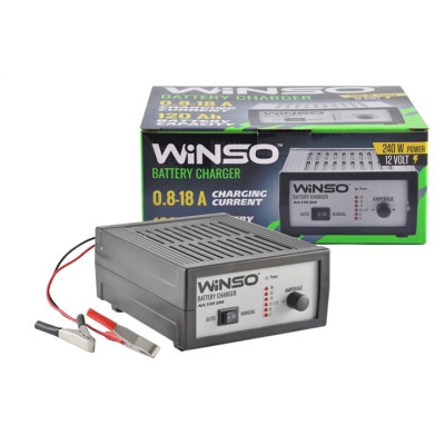 Зарядний пристрій для автомобільного акумулятора WINSO 139200