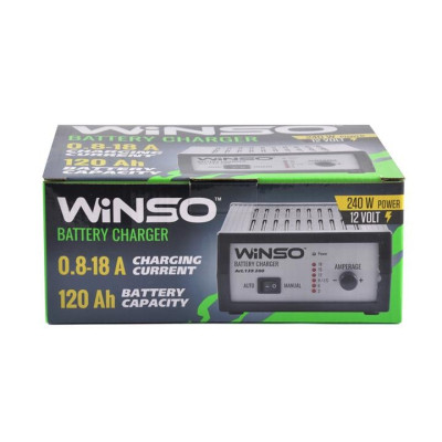 Зарядний пристрій для автомобільного акумулятора WINSO 139200