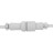Дата кабель USB-C + USB A to USB-C 1.36m Coiled Angled Aviator white Keychron (CAB9_KEYCHRON)