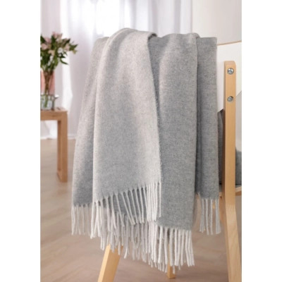 Плед Biederlack Plaid silver-stone 130х170 (809575)