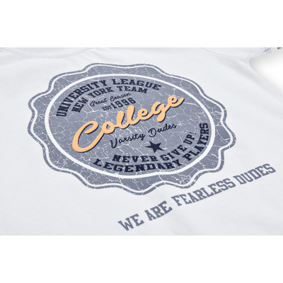Футболка дитяча E&amp;H &quot;College&quot; (4678-134B-white)