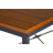 Письмовий стіл Special4You BOUST DARK BROWN (800/600/720) (E6217)