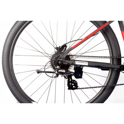Велосипед Trinx M600 Pro 29&quot; рама-17&quot; Matt-Black-Grey-Red (M600Pro.17MBGR)