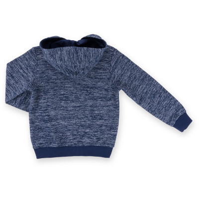 Спортивний костюм дитячий Breeze на блискавці меланжевий (9486-86B-indigo)