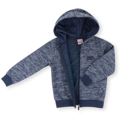 Спортивний костюм дитячий Breeze на блискавці меланжевий (9486-86B-indigo)
