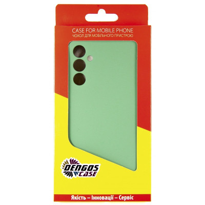 Чохол до мобільного телефона Dengos Soft Samsung Galaxy A24 (mint) (DG-TPU-SOFT-25)