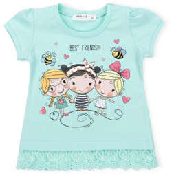 Футболка дитяча Breeze &quot;BEST FRENDS&quot; (11043-92G-green)