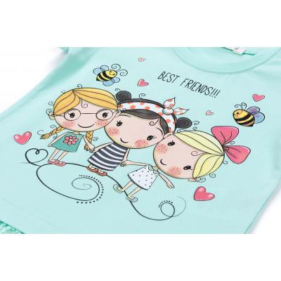 Футболка дитяча Breeze &quot;BEST FRENDS&quot; (11043-92G-green)