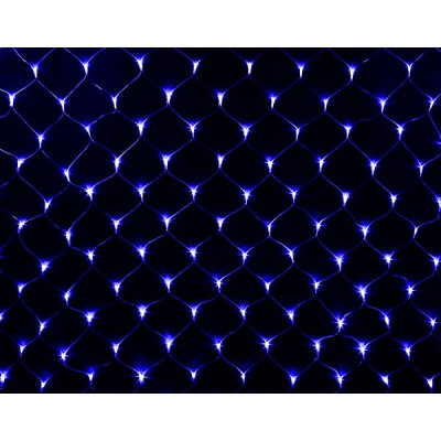 Гірлянда Jumi Сітка 100 LED, 1x1 м, блакитний (5900410537583)