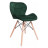 Кухонний стілець GT Racer X-D27 Velvet Dark Green