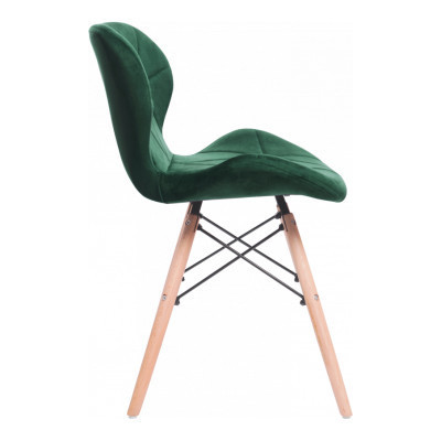 Кухонний стілець GT Racer X-D27 Velvet Dark Green