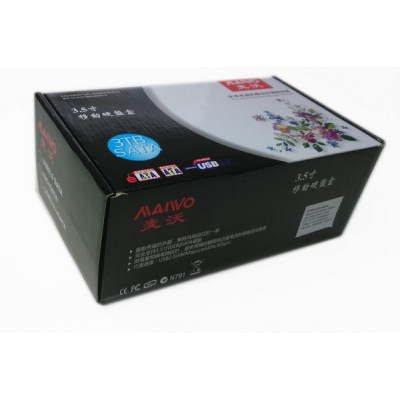 Кишеня зовнішня Maiwo K3502-U3S black