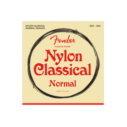 Струни для гітари Fender 100 Nylon Acoustic Strings Tie End (28-43) (21502)