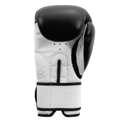 Боксерські рукавички Title Premier Leather Black/White L 14 oz (TSBG2 L BK/WH)