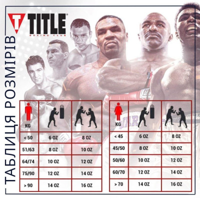 Боксерські рукавички Title Premier Leather Black/White L 14 oz (TSBG2 L BK/WH)