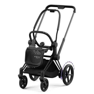 Шасі для коляски Cybex ePriam New Generation 2022 (Matt Black) (521002365)