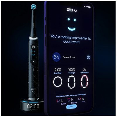 Електрична зубна щітка Oral-B Series 10 iOM10.1B4.2AD (4210201434672)