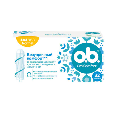 Тампони o.b. ProComfort Normal 32 шт. (3574661017808)