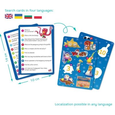 Пазл DoDo Вімельпазл Світ пінгвінів, 100 елементів (300670)