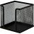 Підставка-куб для листів і паперів Buromax 10х10х10 см, wire mesh, black (BM.6215-01)