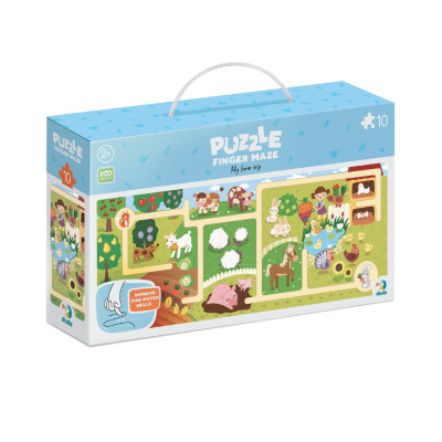 Пазл DoDo лабіринт Моя мандрівка фермою (300586)