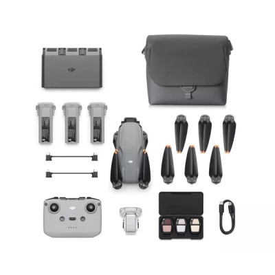 Квадрокоптер DJI Air 3S Fly More Combo (DJI RC-N3) пульт без дисплея (CP.MA.00000815.02)
