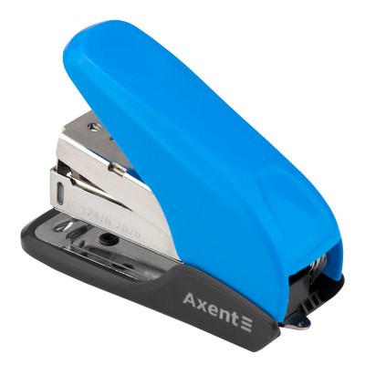 Степлер Axent Shell №24/6 20 л Блакитний (4841-07-A)