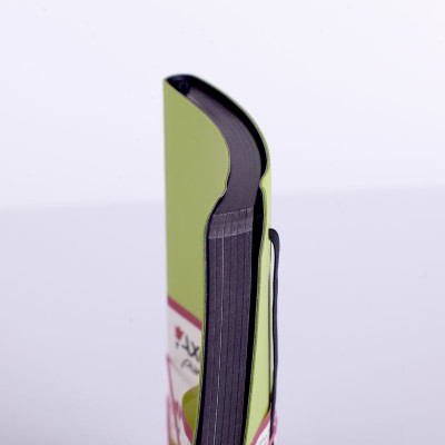 Блокнот Axent Partner Soft, 125х195, 96арк, кліт, салатовий (8206-09-A)