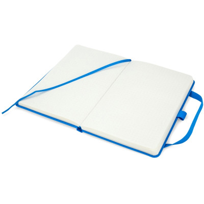 Книга записна Axent Partner, 125x195 мм, 96 аркушів, крапка, блакитна (8306-07-A)