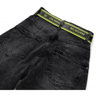 Штани дитячі A-Yugi джинсові (9249-164G-black)